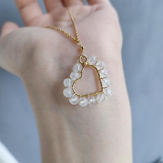 白月光心形项链 商品图0