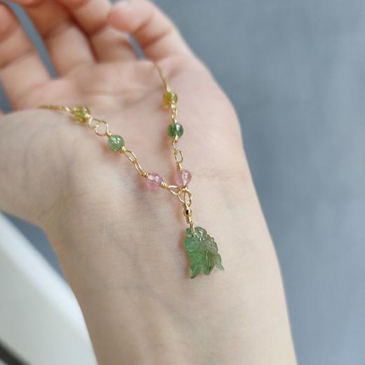 碧玺小鱼项链 商品图0