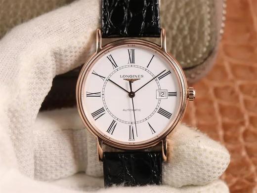 KY浪qin瑰丽系列，Cal.L619全自动超薄机芯，直径38.5mm厚度8mm，所有配件与原装通用，双面蓝宝石水晶玻璃，男士腕表，自动机械机芯，皮表带，透底。 商品图0