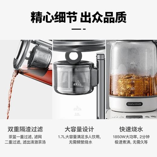 摩飞多功能升降煮茶器办公室全自动小型养生壶家用大容量花茶壶MR6088 商品图3
