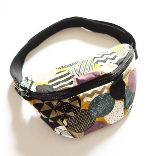 HUJI祤集腰包插画圆形图印 商品图0