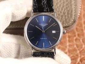 KY浪qin瑰丽系列，Cal.L619全自动超薄机芯，直径38.5mm厚度8mm，所有配件与原装通用，双面蓝宝石水晶玻璃，男士腕表，自动机械机芯，皮表带，透底。