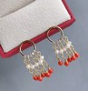 珊瑚耳钉 商品缩略图1