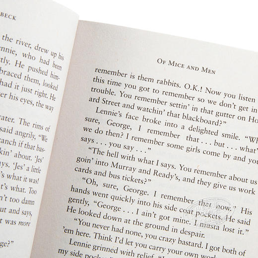 【中商原版】人鼠之间 英文原版 Of Mice and Men 商品图4