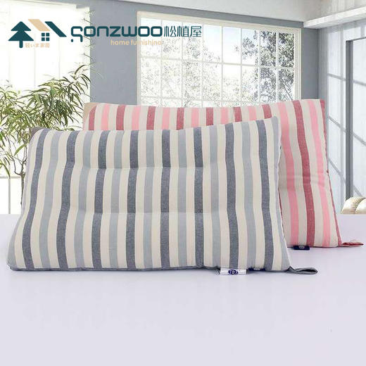 原棉水洗枕 可水洗机洗 成人单人枕芯枕头 商品图0