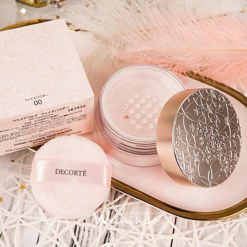 日本黛珂白檀舞蝶散粉20g