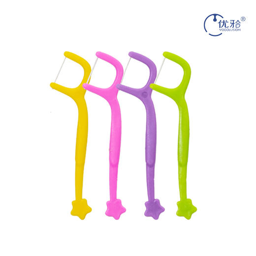 【牙医优享-量贩特惠】儿童牙线棒 木糖醇儿童专用趣味小星星牙线 商品图5