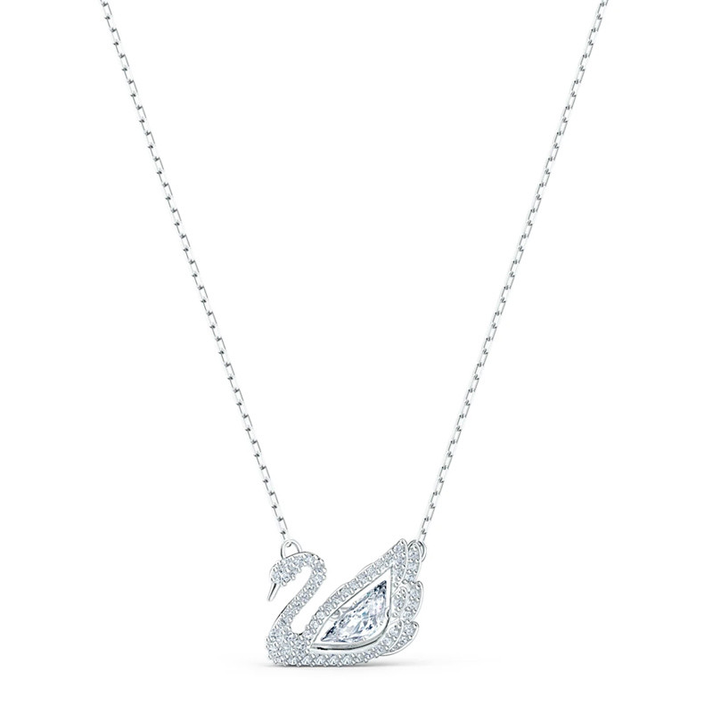 SWAROVSKI/施华洛世奇 女士银色天鹅项链 5514421JPY带授权招加盟代理