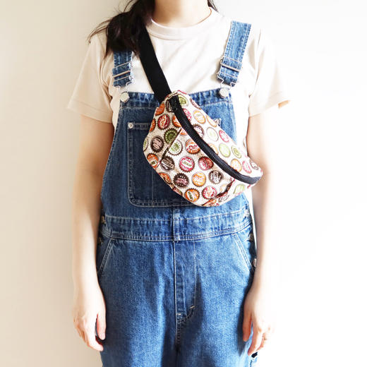 HUJI祤集腰包插画瓶盖 商品图1