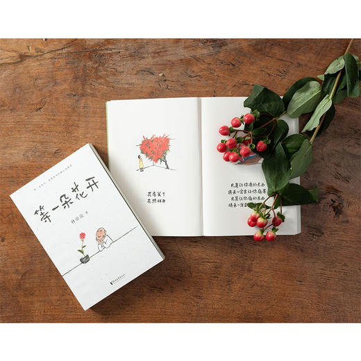 等一朵花开 小林漫画 节气非物质文化遗产 高考作文题 温馨治愈画册图书 商品图2