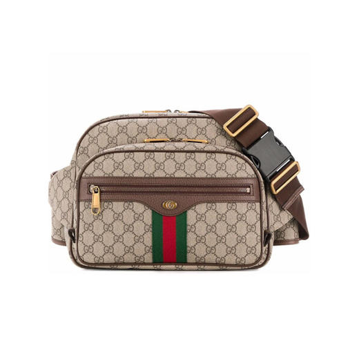 GUCCI 古驰 女士 Ophidia系列 GG Supreme帆布 腰包 混色 550648 9VEWT 8747 商品图0