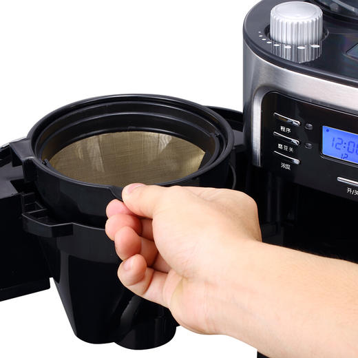 摩飞（Morphyrichards）MR1025咖啡机 磨豆 家用办公室咖啡壶 商品图6