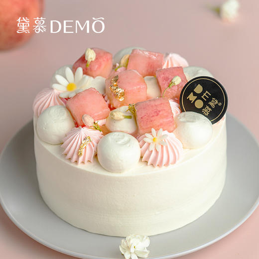 茉莉蜜桃·水蜜桃茉莉芝士奶油蛋糕｜Peach and Jasmine Cream Cake【季节限定，本款今日起不供应】 商品图0