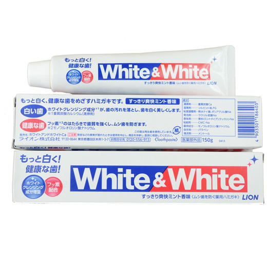 狮王White美白牙膏150G 商品图2