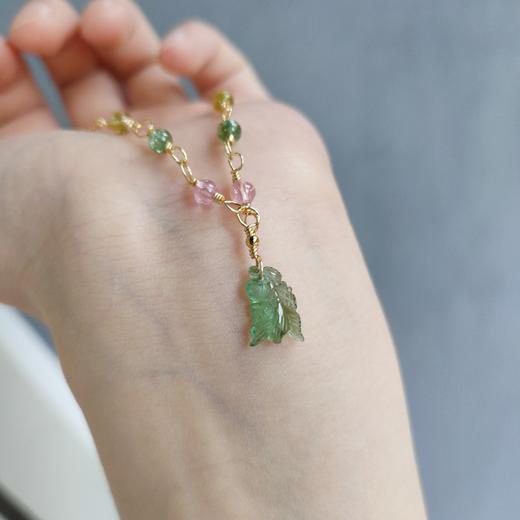 碧玺小鱼项链 商品图2