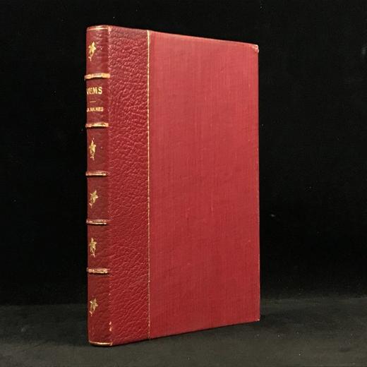 1888年 奥利弗·温德尔·霍姆斯诗集 精装32开 配仿古本书匣 商品图0