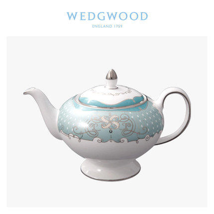 WEDGWOOD玮致活赛姬之恋高档骨瓷茶壶茶具手抓壶欧式有柄圆壶 商品图2