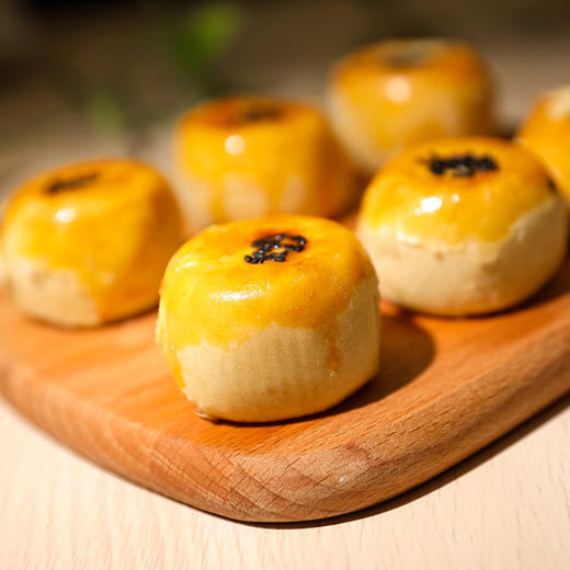 为美兹蛋黄酥芝士流心奶黄酥6枚夹心馅美食糕点早餐小吃零食品