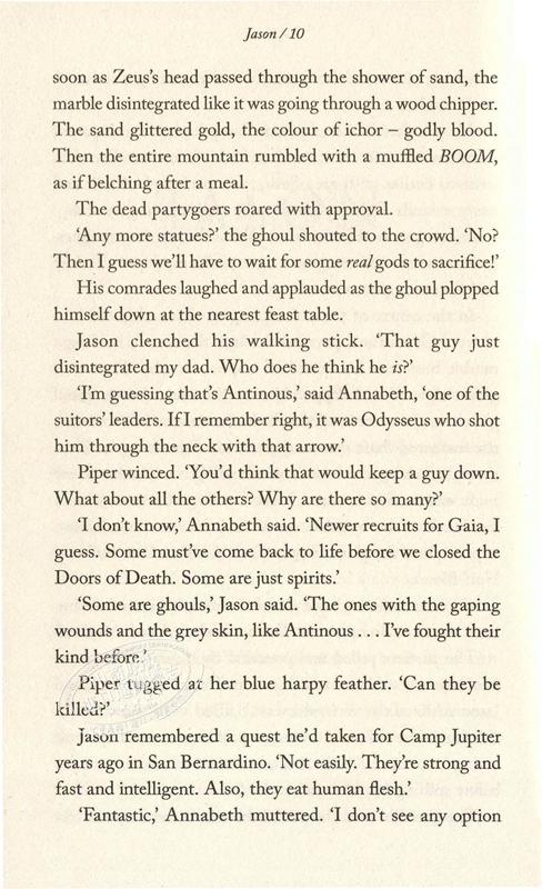 【中商原版】奥林匹斯英雄系列5：奥林匹斯之血 英文原版 The Blood of Olympus (Heroes of Olympus Book 5) Rick Riordan 儿童奇幻小说 商品图6