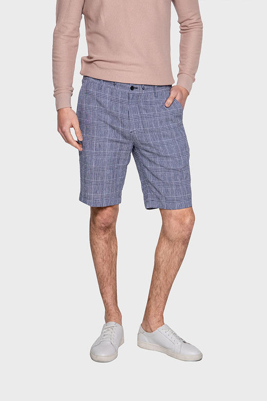 callisto丹宁色苏格兰格纹三件套便西短裤  SPCPW079LG 商品图2