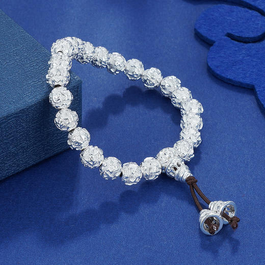 【六字箴言】子佩集纯银真言手串【HC31048】手链206 商品图2