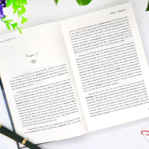 一九八四Nineteen Eighty-Four 全英文版 世界经典文学名著系列 商品图2