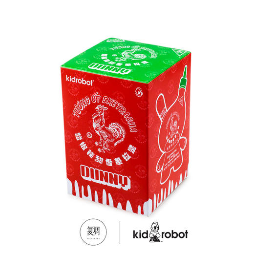Kidrobot Sketracha 是拉差辣椒酱 Dunny 商品图3