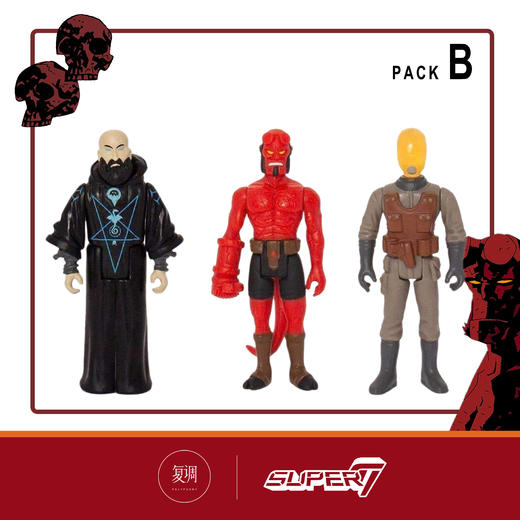 Super7 Hellboy ReAction Figure 地狱男爵 商品图4