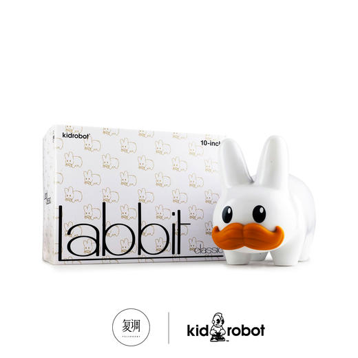 Kidrobot Labbit white 2015纪念版白 商品图1