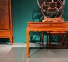 红桥红  家具严选  缅甸花梨（大果紫檀）  【178石面茶趣 双抽屉马蹄腿茶桌】 商品缩略图5