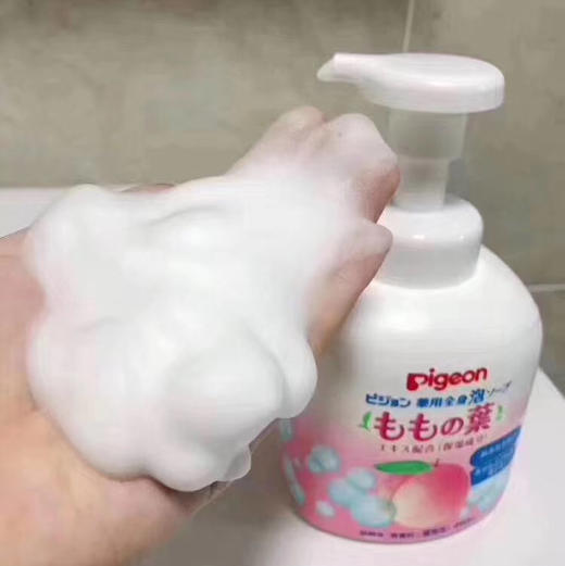 贝亲桃子洗发沐浴二合一450ml 商品图5