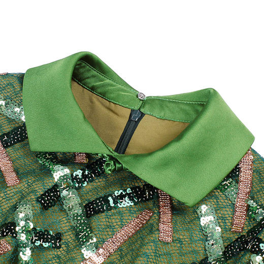 DLQ-A2415新款法式复古显瘦显高气质长裙 商品图3