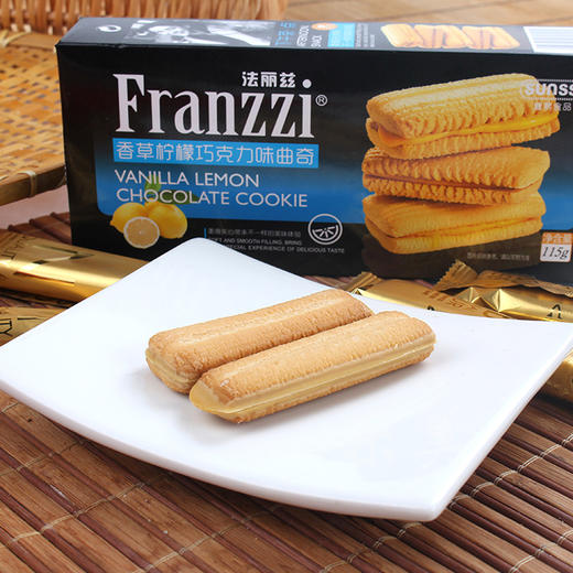 法丽兹巧克力味曲奇夹心饼干
