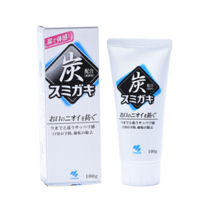 小林制 炭牙膏 100g 白盒JPY带授权招加盟代理