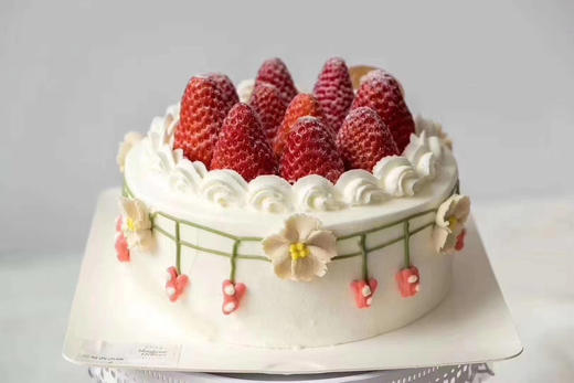 遇见草莓奶油蛋糕 商品图0