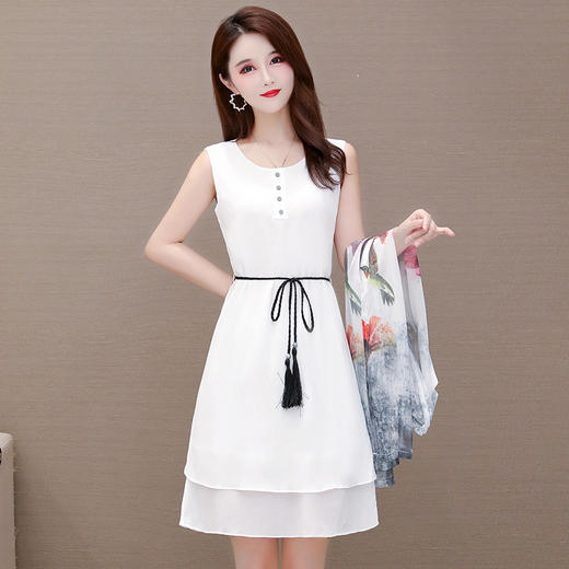 YWE  SZ20B062气质两件套装连衣裙 商品图2