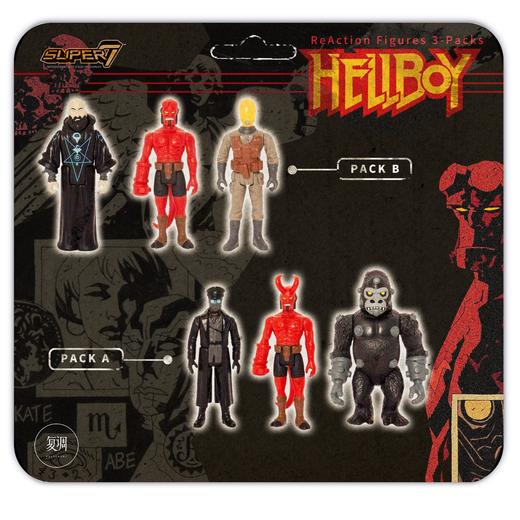 Super7 Hellboy ReAction Figure 地狱男爵 商品图0