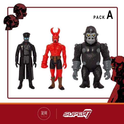 Super7 Hellboy ReAction Figure 地狱男爵 商品图2