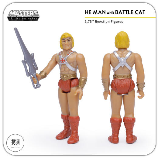 Super7 希曼 He Man Battlecat 套装 MOTU 商品图1