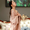 鑫缘 真丝女双件睡袍 HD0018 商品缩略图3