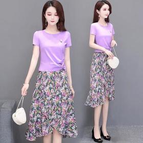 YWE-TYH206037阔太太气质修身两件套裙