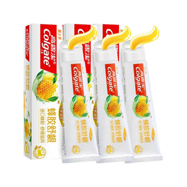 colgate高露洁进口蜂胶舒龈牙膏120g