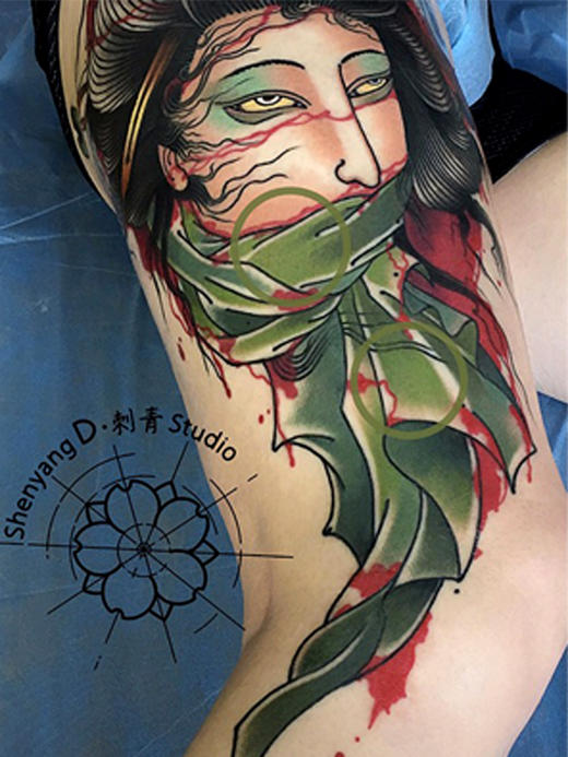 og偏色系纹身色料惊蛰刺青纹身器材 商品图1