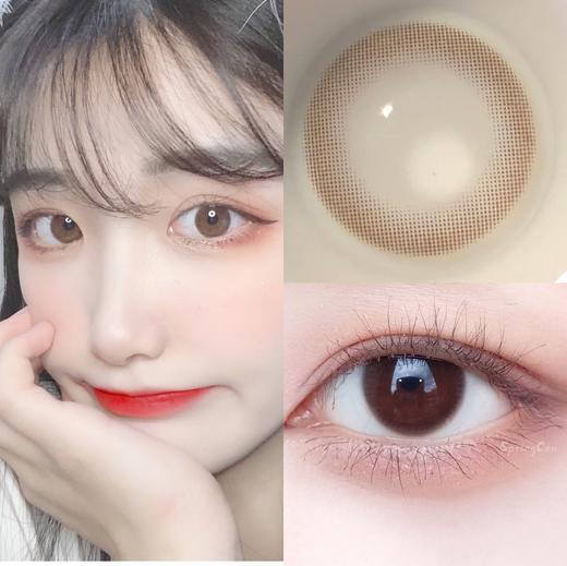 Springcon·年抛  小暖咖  14.0  爆款小棕环 韩产0-800度<一副两片> 商品图0