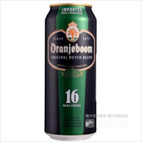 橙色炸弹 16度强劲啤酒 500ml/罐