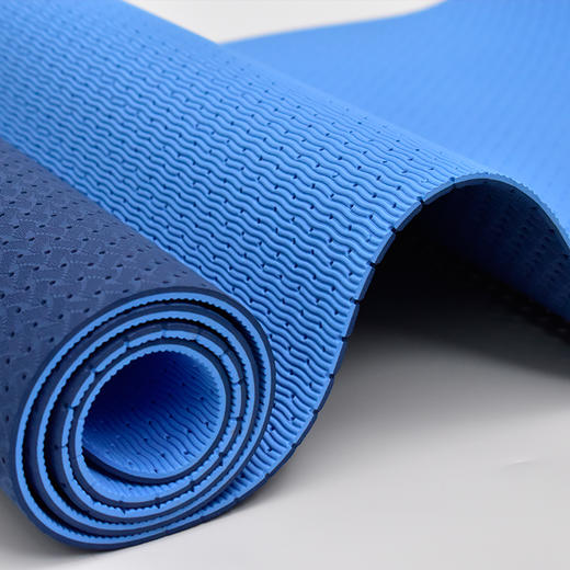 tpe双面打孔瑜伽垫加厚加宽加长瑜珈垫子地垫家用防滑初学者喻咖健身垫JJ20913 商品图0