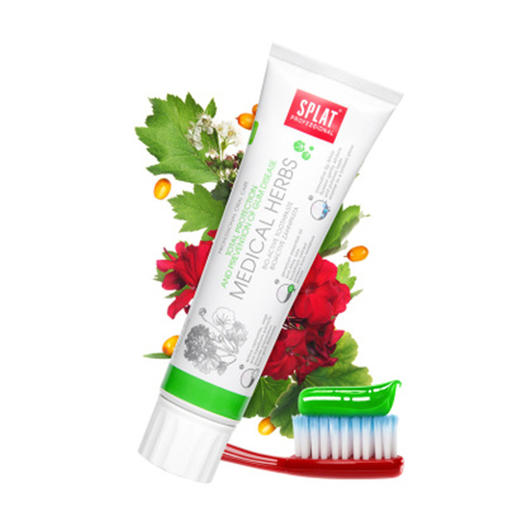 俄罗斯斯普雷特splat天竺葵生物活性牙膏预防牙龈出血100ml