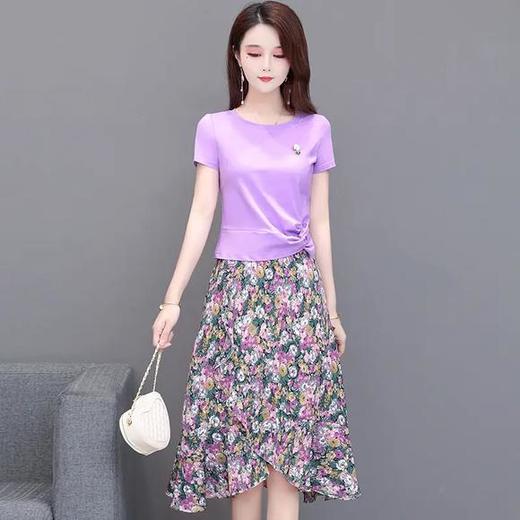 YWE-TYH206037阔太太气质修身两件套裙 商品图2