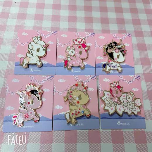 【盲盒】tokidoki樱花徽章盲盒