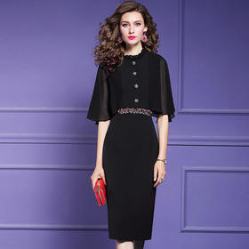 FMY-30358夏装气质包臀中长裙WH